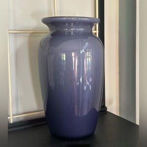 LAST CHANCE* DONATING Vintage ombré purple Laslo for Mikasa glass vase